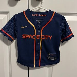 18 month ASTROS 🧡💙⚾️ Space City Jersey